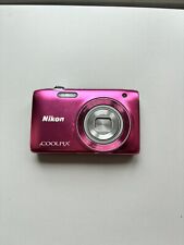 Nikon coolpix s3100 for sale  NOTTINGHAM