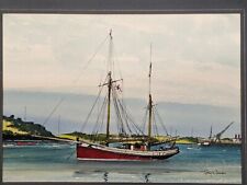 Vintage original watercolour for sale  RUARDEAN