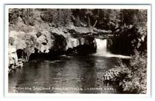 RPPC McCLOUD, CA ~ Scene on the RIVER 1953 Eastman Siskiyou County Postcard for sale  Shipping to South Africa