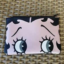 Bolsa Betty Boop Ipsy Collab bolsa com zíper lantejoulas joias maquiagem bugigangas em excelente estado usado comprar usado  Enviando para Brazil