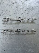 Desoto deluxe emblems for sale  Lewes