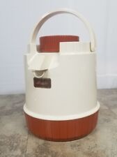 Vtg Aladdin Pump-A-Drink 1 Gallon Insulated Drink Dispenser -Brown No. 585 for sale  Shipping to South Africa