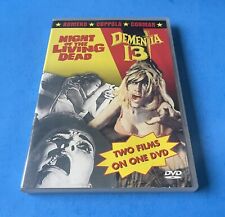 Night of the Living Dead / Dementia 13 (DVD) George Romero Francis Ford Coppola comprar usado  Enviando para Brazil