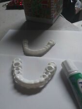 Used, Snap On White Upper Teeth. Be sure to have White TeethHoliday. NOT FOR SALE YET! for sale  Shipping to South Africa