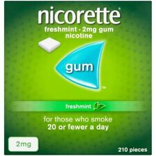 Chicorette nicotina fresca como nueva 2 mg 210 piezas *Nuevo y original* segunda mano  Embacar hacia Argentina