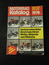 Motorrad katalog 1978 gebraucht kaufen  Nürnberg