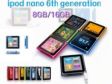 Apple iPod Nano 6ª Geração 8GB 16GB Todas as Cores Prata Cinza Espacial Azul Verde comprar usado  Enviando para Brazil