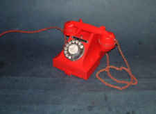 Bakelite telephone red for sale  BURNTISLAND