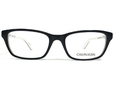 Monturas de gafas Calvin Klein CK18541 002 negro blanco rectangular 50-17-135 segunda mano  Embacar hacia Mexico