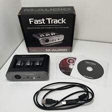 M-Audio Fast Track - Interface de gravação de áudio USB com software PRO TOOLS ML03 comprar usado  Enviando para Brazil