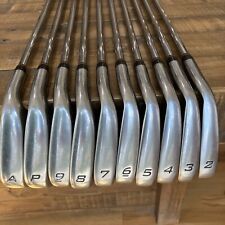 TaylorMade SuperSteel Burner Iron Set 2-9-PW-AW, 10 Pcs, S-90 Stiff Flex Steel, used for sale  Shipping to South Africa