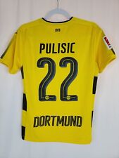 Camiseta deportiva Borussia Dortmund 2017 2018 S Home #22 Pulisic PUMA amarilla Kagawa, usado segunda mano  Embacar hacia Argentina