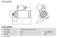 Bosch anlasser starter gebraucht kaufen  Oberlungwitz