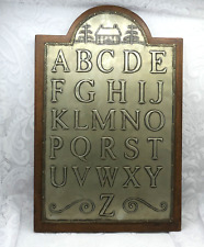 Alphabet plaque wall for sale  Rocky Point