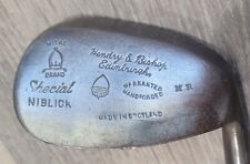 Usado, Club de golf antiguo vintage de madera de nogal Hendry Bishop Mitre segunda mano  Embacar hacia Argentina