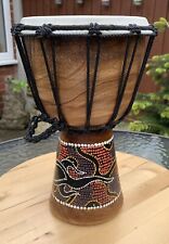Djembe drum handmade for sale  STOKE-ON-TRENT