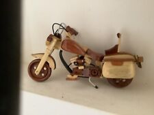Wooden motorcycle model for sale  DULVERTON