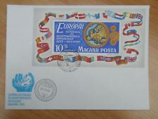 CEPT/EUROPA UNION - Ersttagsbrief/FDC Mi-Nr.Ungarn Block 113 A, 1975, M€ 10,00 comprar usado  Enviando para Brazil
