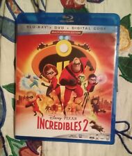 incredibles 2 blu ray for sale  Mount Pleasant Mills