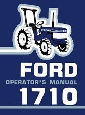 Tractor Operators Manual & Parts Manual Fits Ford 1710 Tractor for sale  New York