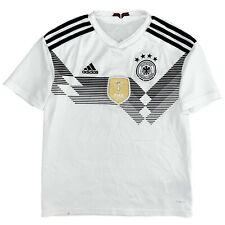 Camiseta branca de futebol juvenil Adidas Alemanha FIFA World Champions 2014 média comprar usado  Enviando para Brazil