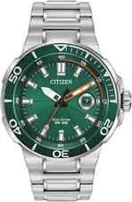 Reloj Citizen Hombre Eco-Drive Endeavor Esfera Verde Acero Inoxidable AW1428-53X (Leer), usado segunda mano  Embacar hacia Argentina