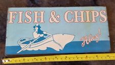 26cm fish chips for sale  LINCOLN
