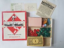 Vintage 1950s monopoly for sale  BRIGHTON