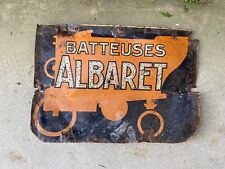 Plaque métal vintage d'occasion  Montataire