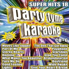 Party Tyme Karaokê - Super Hits 18 por Various (CD, 2012) comprar usado  Enviando para Brazil