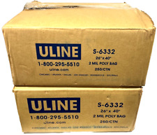 bags 2 mil boxes uline for sale  Topeka