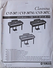 Usado, Folhas de diagrama de circuito geral originais para piano Yamaha CVP-307 307M 307C Clavinova comprar usado  Enviando para Brazil
