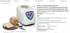 Brotbackautomat princess 900 gebraucht kaufen  Braunschweig
