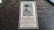 Sterbebild soldat 12.3.1945 gebraucht kaufen  Schneeberg