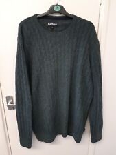 Barbour cable knit for sale  HARLOW