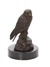 Bronzeskulptur falke vogel gebraucht kaufen  Bad Homburg