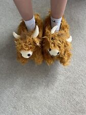 highland cow slippers for sale  LEEDS