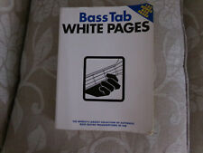 Bass tab white for sale  FRESHWATER