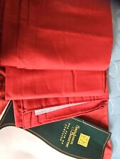 Red cotton satin for sale  BROMSGROVE