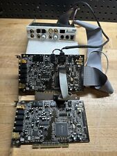 Lot Of (2) Sound Blaster Audigy PCI Sound Card SB1394 SB0090 Untested Ext. Bay for sale  Shipping to South Africa