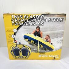 Sevylor West Marine Twin Blaster Inflatable Two Person Towable Boat Tubing, used for sale  Shipping to South Africa
