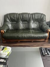 Leather sofa set for sale  LONDON