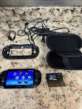 PlayStation PS Vita Console Bundle Black PCH-1001 w/ 3 Games Charger & Extras for sale  Shipping to South Africa