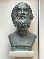 Spelter greek bust for sale  MACCLESFIELD