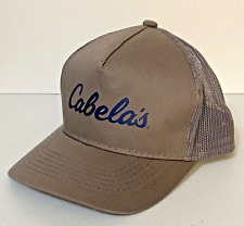 CABELA'S Snapback Gray Mesh Cap Hat Trucker Bass Pro Shops Gone Fishing, NEW! for sale  Shipping to South Africa