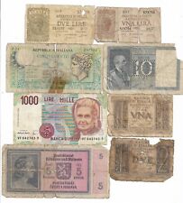 Lotto banconote antiche usato  Bovalino