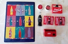 Lote de 7 ímãs vintage de recordações da Coca-Cola + display de contador magnético 95-97 comprar usado  Enviando para Brazil