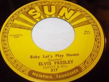 Elvis Presley Baby Let's Play House I 'm Left, You're Right SUN 217 Push Mk 1955, usado comprar usado  Enviando para Brazil