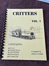 CRITTERS VOL. 1 Compiled by James S Eakin 1998 Railhead Publication, used for sale  Shipping to South Africa