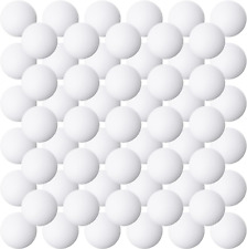 500 bolas de tenis de mesa redonda de 40 mm, mini bolas de juego de plástico lavables blancas segunda mano  Embacar hacia Argentina